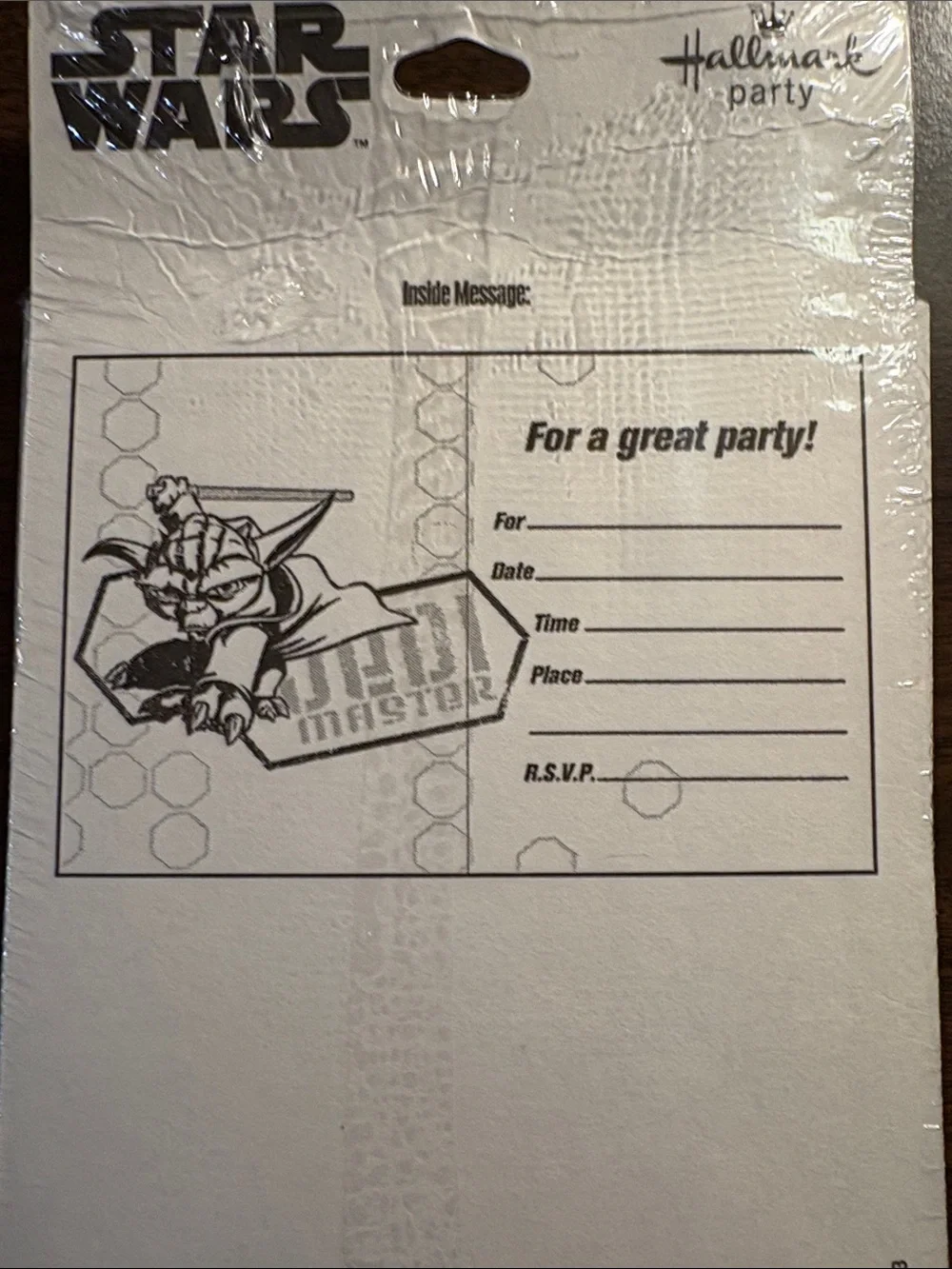 Star Wars Party Invitations - 2 pkg (8 Count ea)